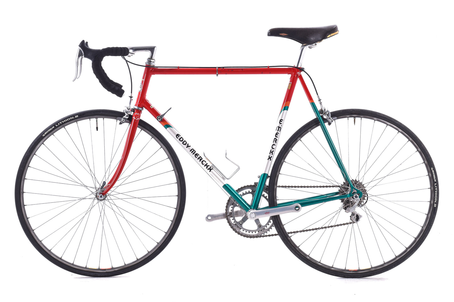 USED Vintage Eddy Merckx Corsa Extra 61cm Road Bike Columbus SLX Lugged Steel Belgium Shimano Dura-Ace/600 2x7 speed AS IS