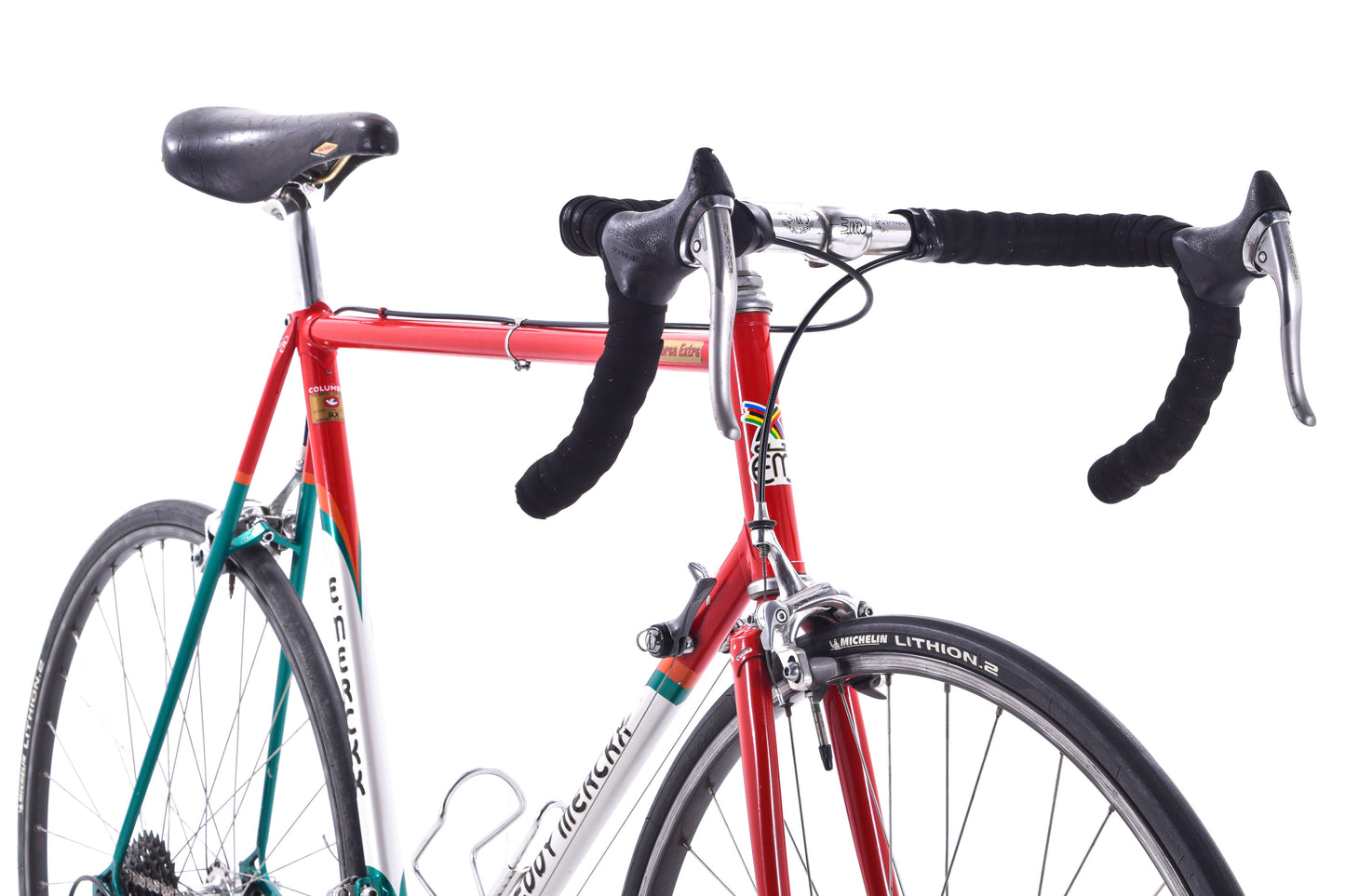 USED Vintage Eddy Merckx Corsa Extra 61cm Road Bike Columbus SLX Lugged Steel Belgium Shimano Dura-Ace/600 2x7 speed AS IS