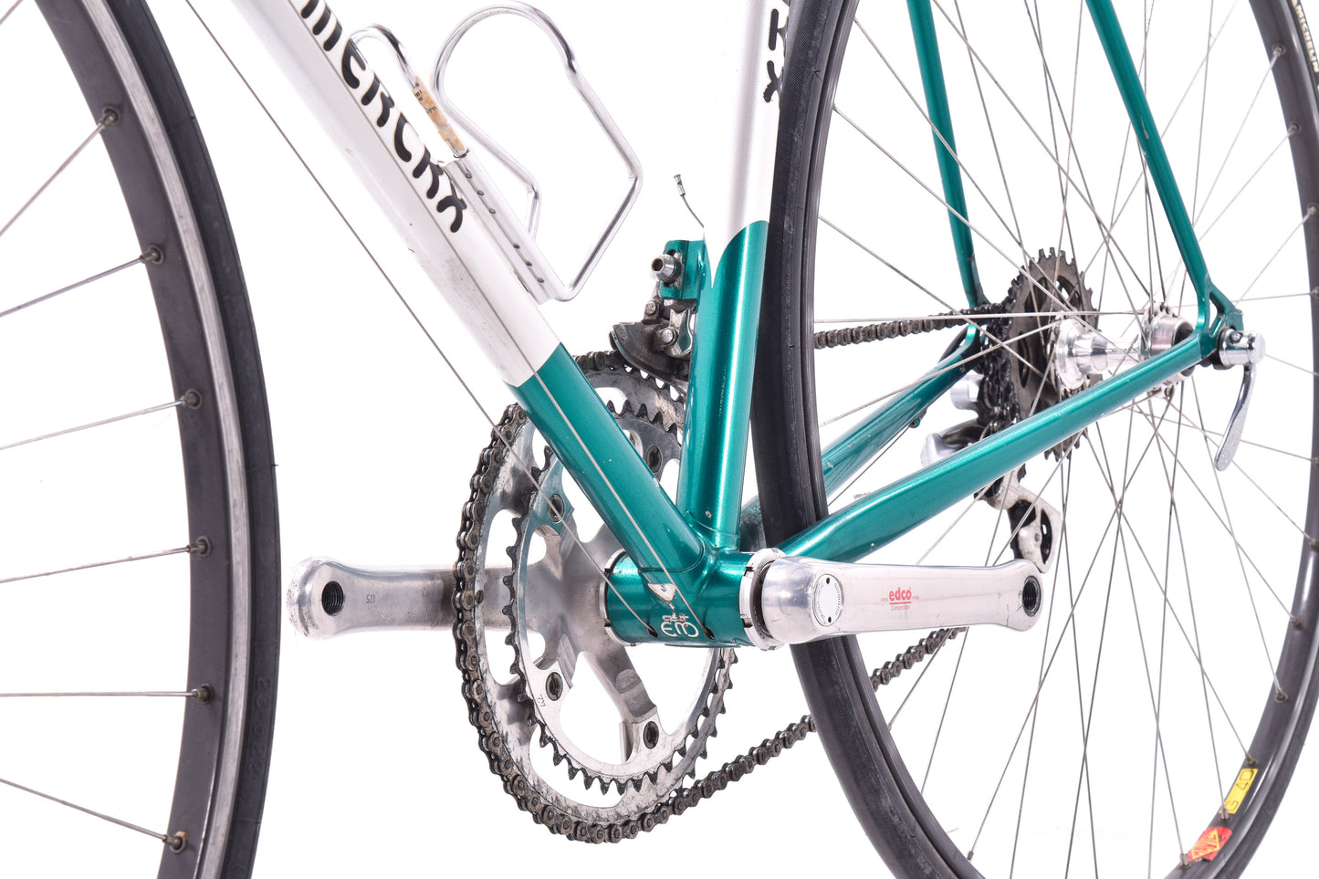 USED Vintage Eddy Merckx Corsa Extra 61cm Road Bike Columbus SLX Lugged Steel Belgium Shimano Dura-Ace/600 2x7 speed AS IS