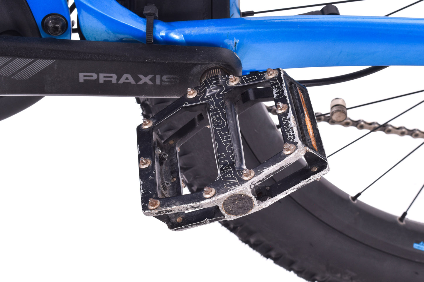 USED 2019 Giant Trance E+ Pro 2 Electric Mountain Bike Full Suspension Shimano XT Blue