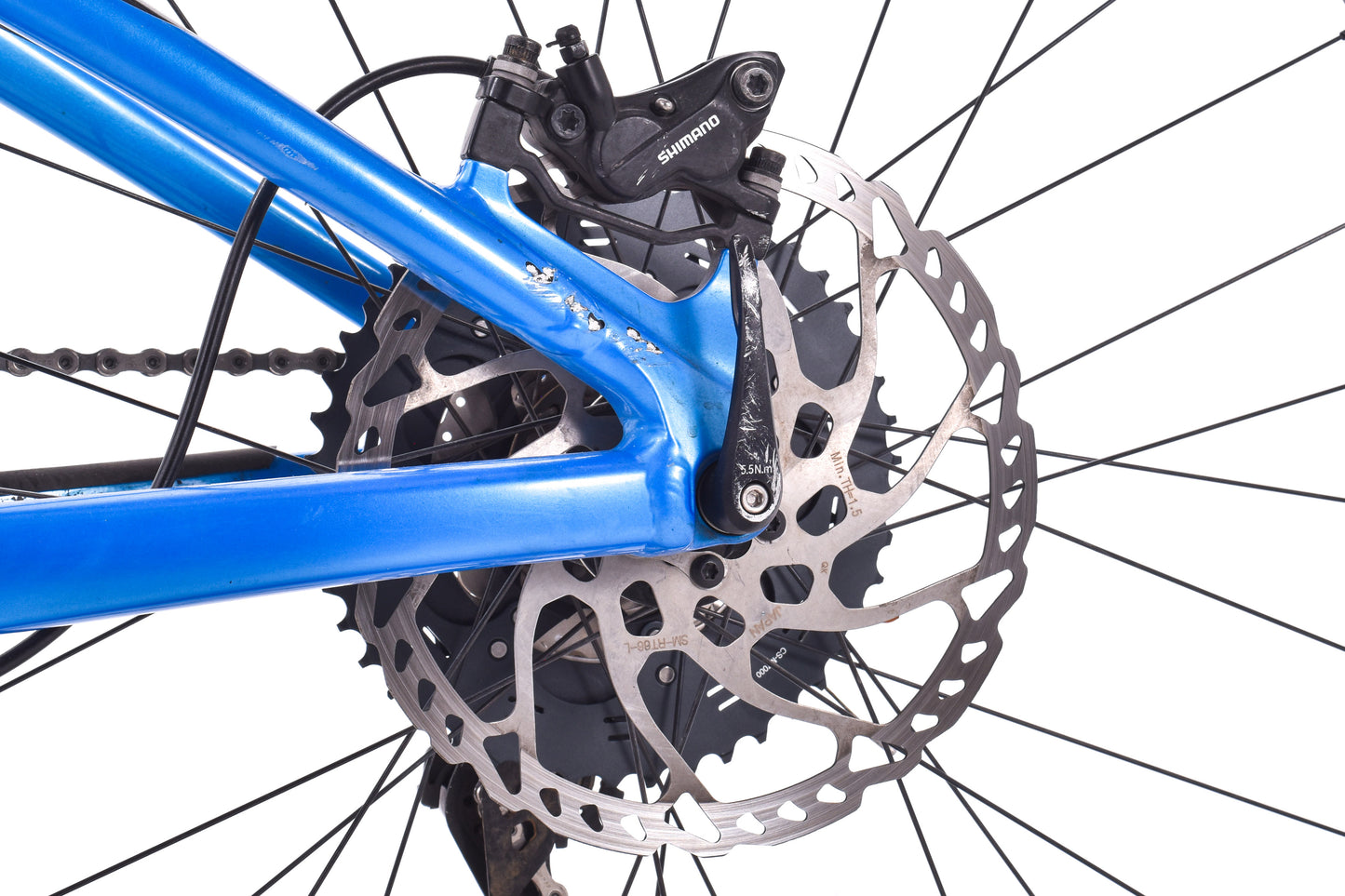 USED 2019 Giant Trance E+ Pro 2 Electric Mountain Bike Full Suspension Shimano XT Blue
