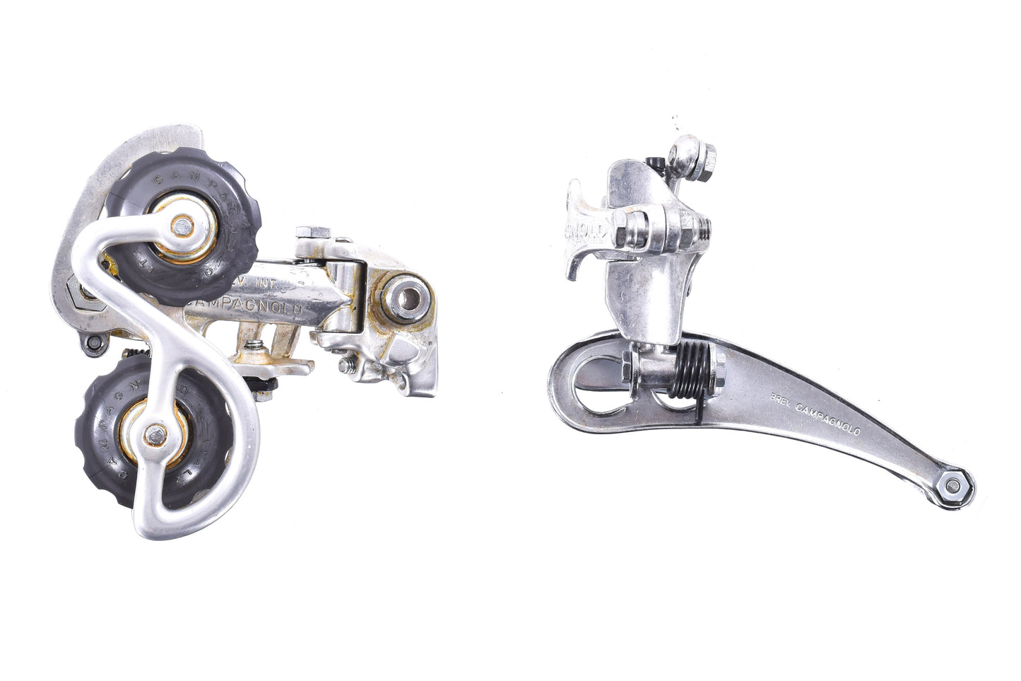 NEW old stock Campagnolo Nuovo Record Partial Groupset Brakes, Derailleurs 70's w/ Boxes NOS NIB