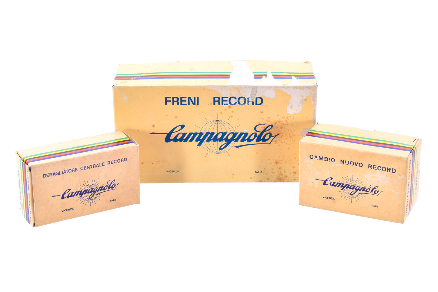 NEW old stock Campagnolo Nuovo Record Partial Groupset Brakes, Derailleurs 70's w/ Boxes NOS NIB