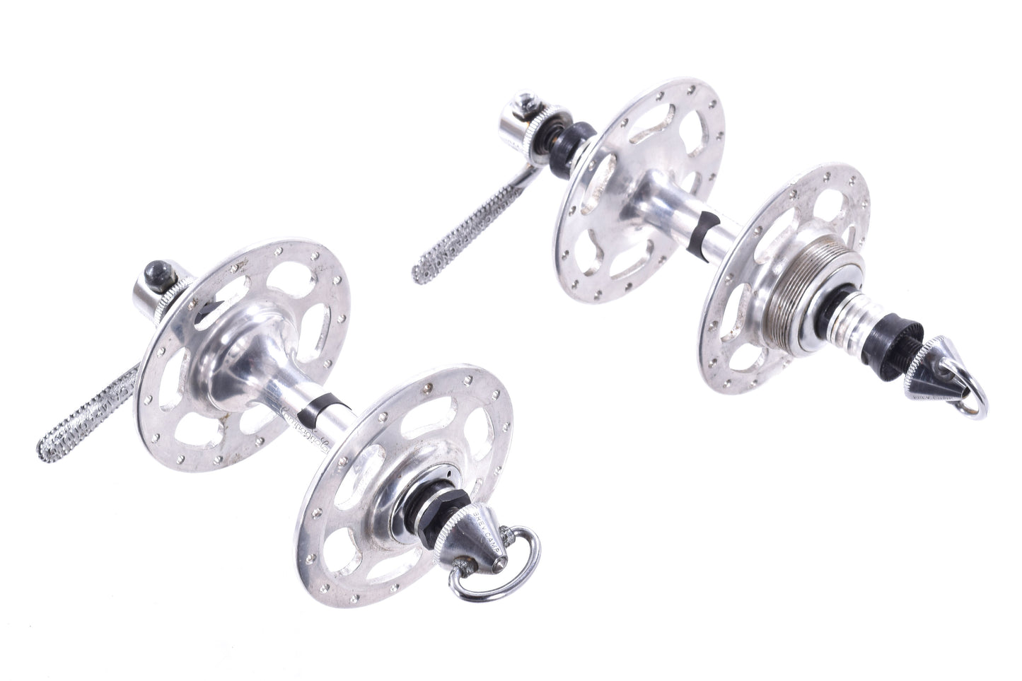 NEW Old Stock Vintage Campagnolo Record High Flange Hubset 100mm/126mm Spacing w/ box