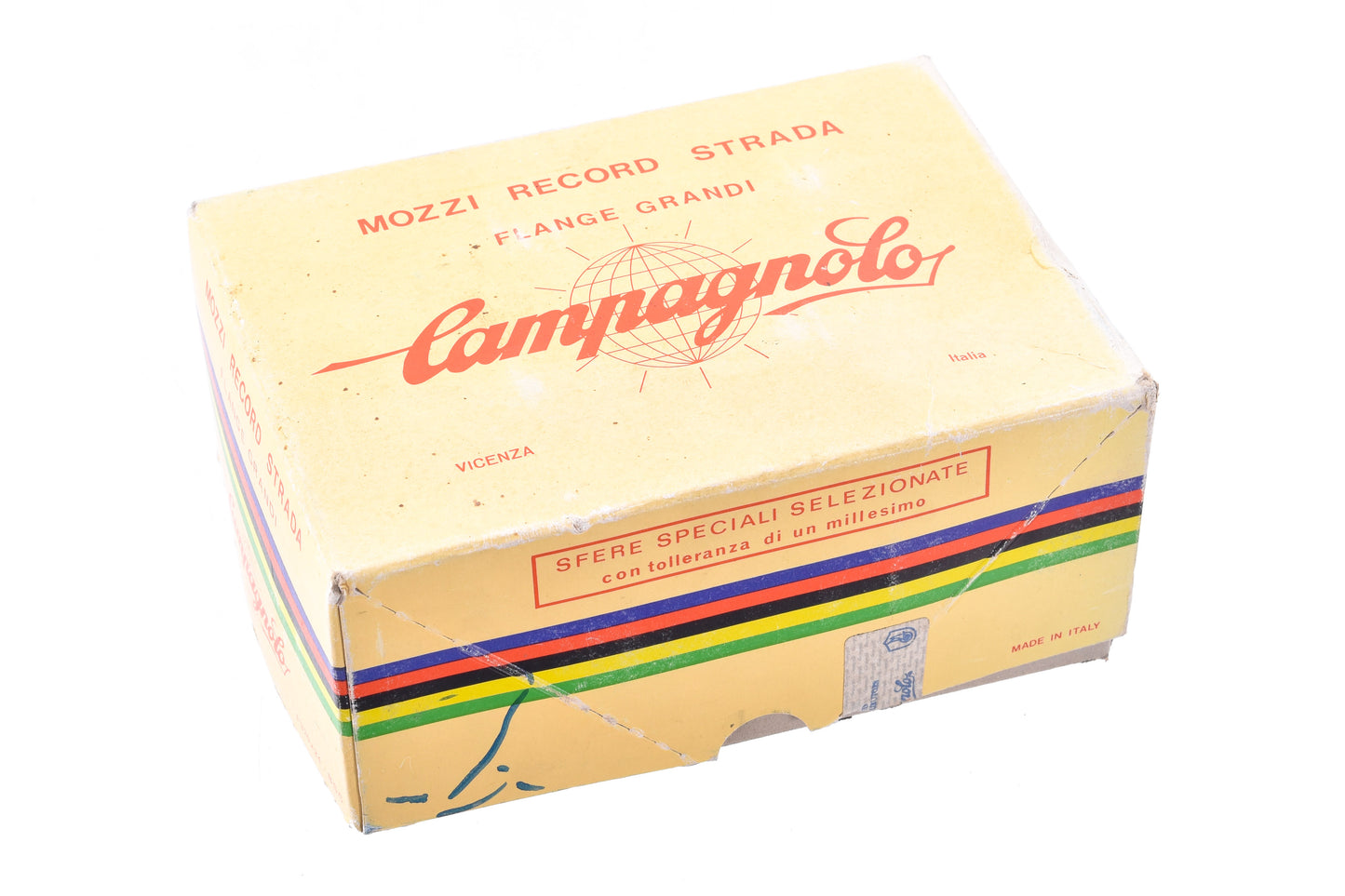 NEW Old Stock Vintage Campagnolo Record High Flange Hubset 100mm/126mm Spacing w/ box