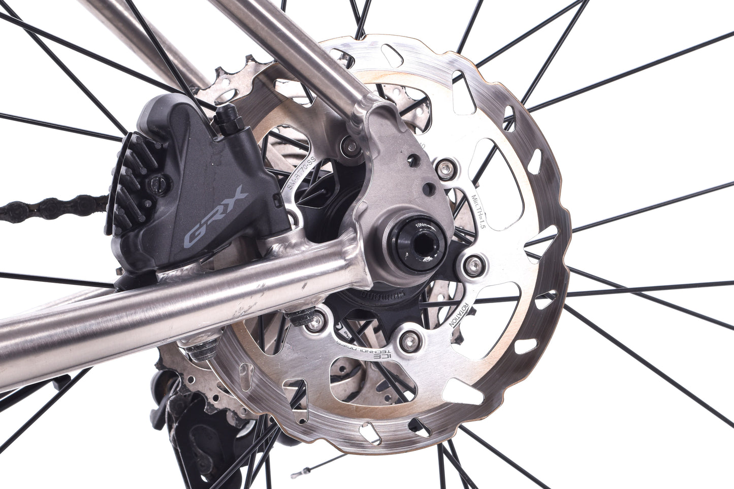 USED 2024 Masi Incanto Titanium 51cm Gravel/All-Road Bike Shimano GRX 400 2x10