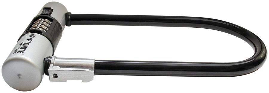 NEW Kryptonite KryptoLok U-Lock - 4 x 9", 4-Digit Combination, Black, Includes bracket