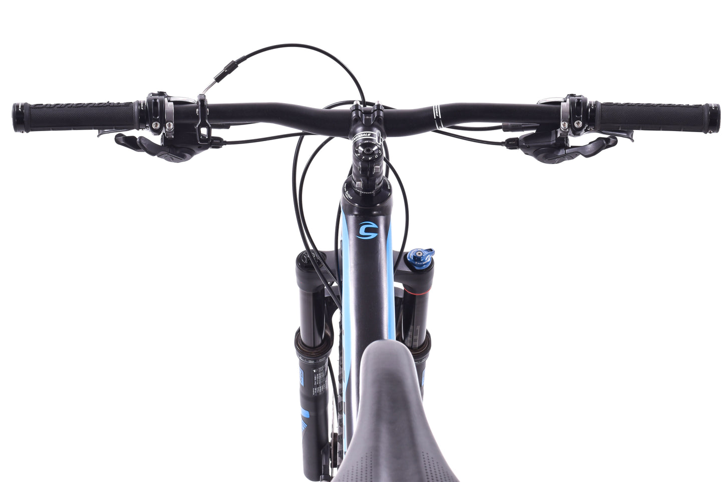 USED 2017 Cannondale Habit 4 27.5" Full Suspension Mountain Bike Medium SLX 2x11