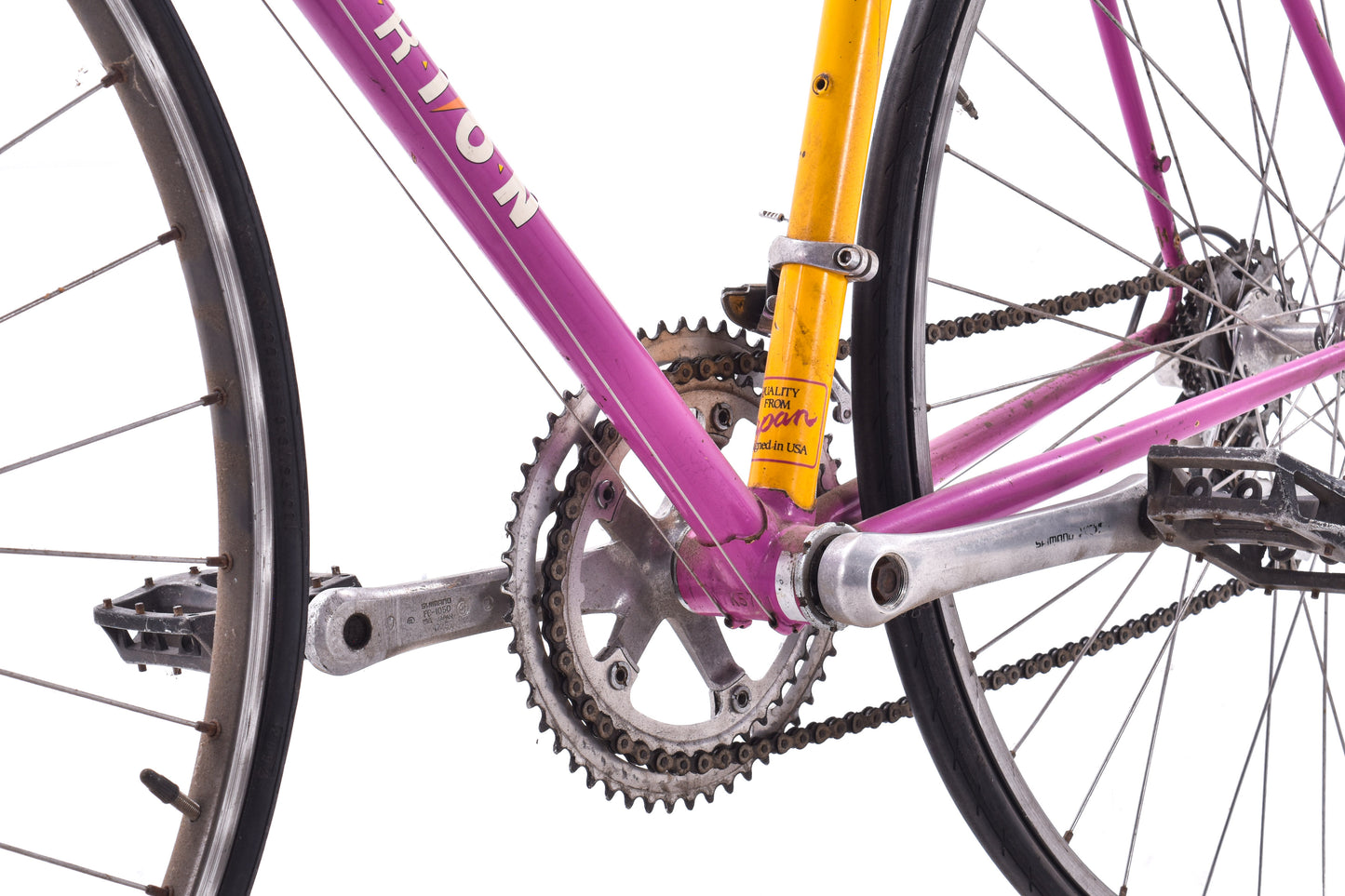 USED AS IS Centurion Ironman Dave Scott Edition 56cm Steel Road Bike Shimano 105 2x6 Speed