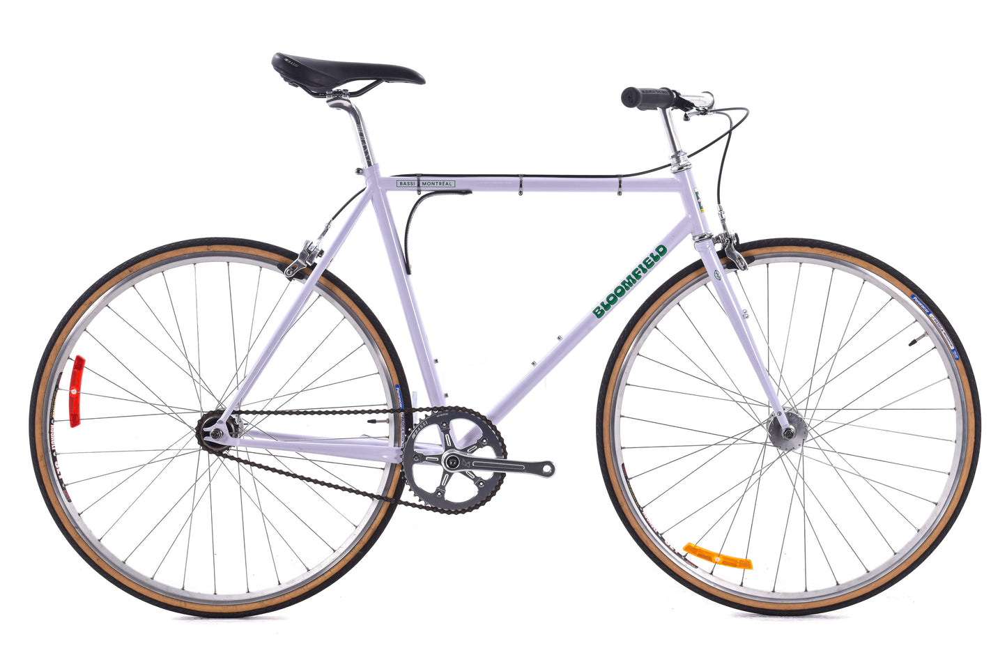USED Bassi Bloomfield 50.5 (medium) Steel Single Speed Bike Lilac