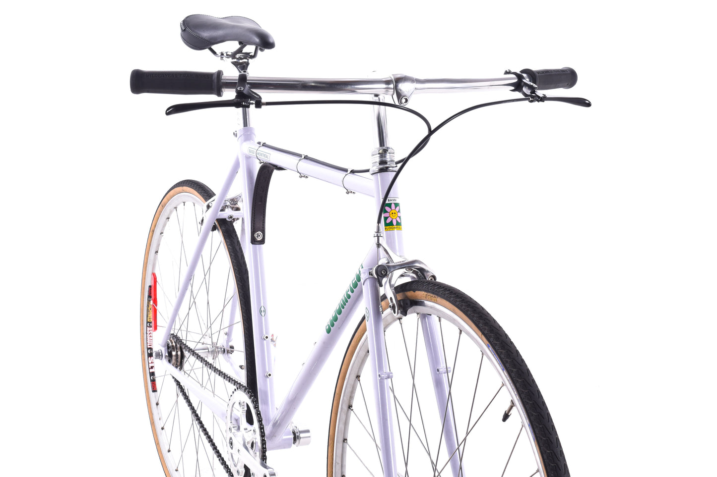 USED Bassi Bloomfield 50.5 (medium) Steel Single Speed Bike Lilac