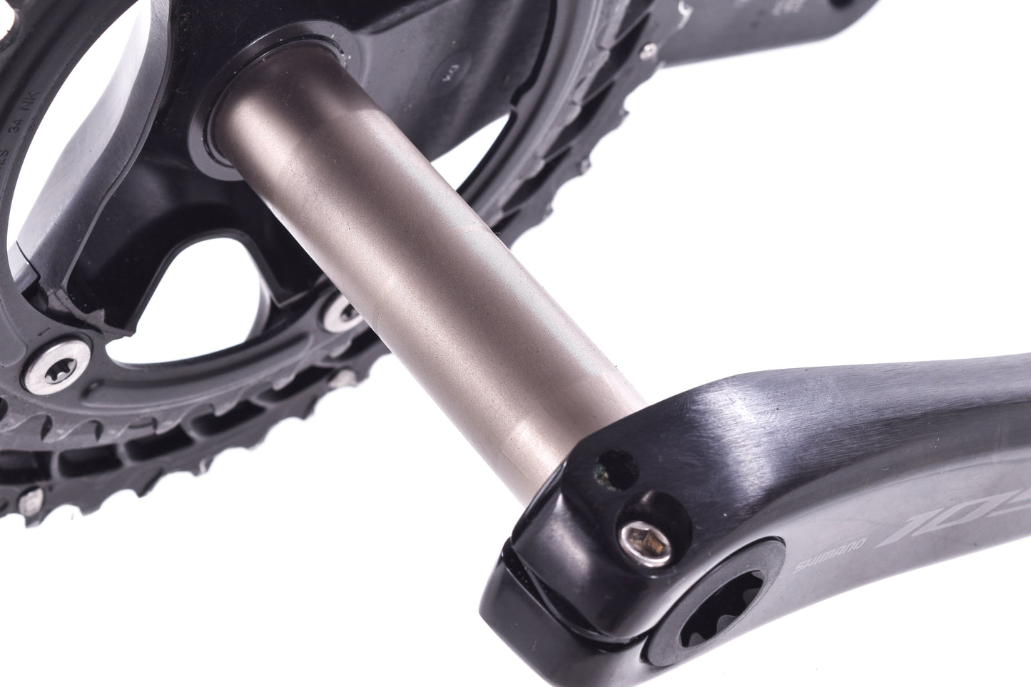 USED Shimano 105 FC-R7100 172.5mm 12 speed Compact 50/34T Crankset