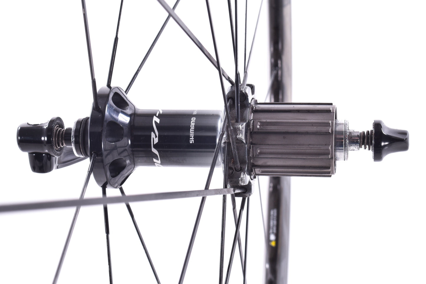 USED Shimano Dura-Ace R9100 C40 Carbon/Alloy 700C Road Wheelset Rim Brake Quick Release