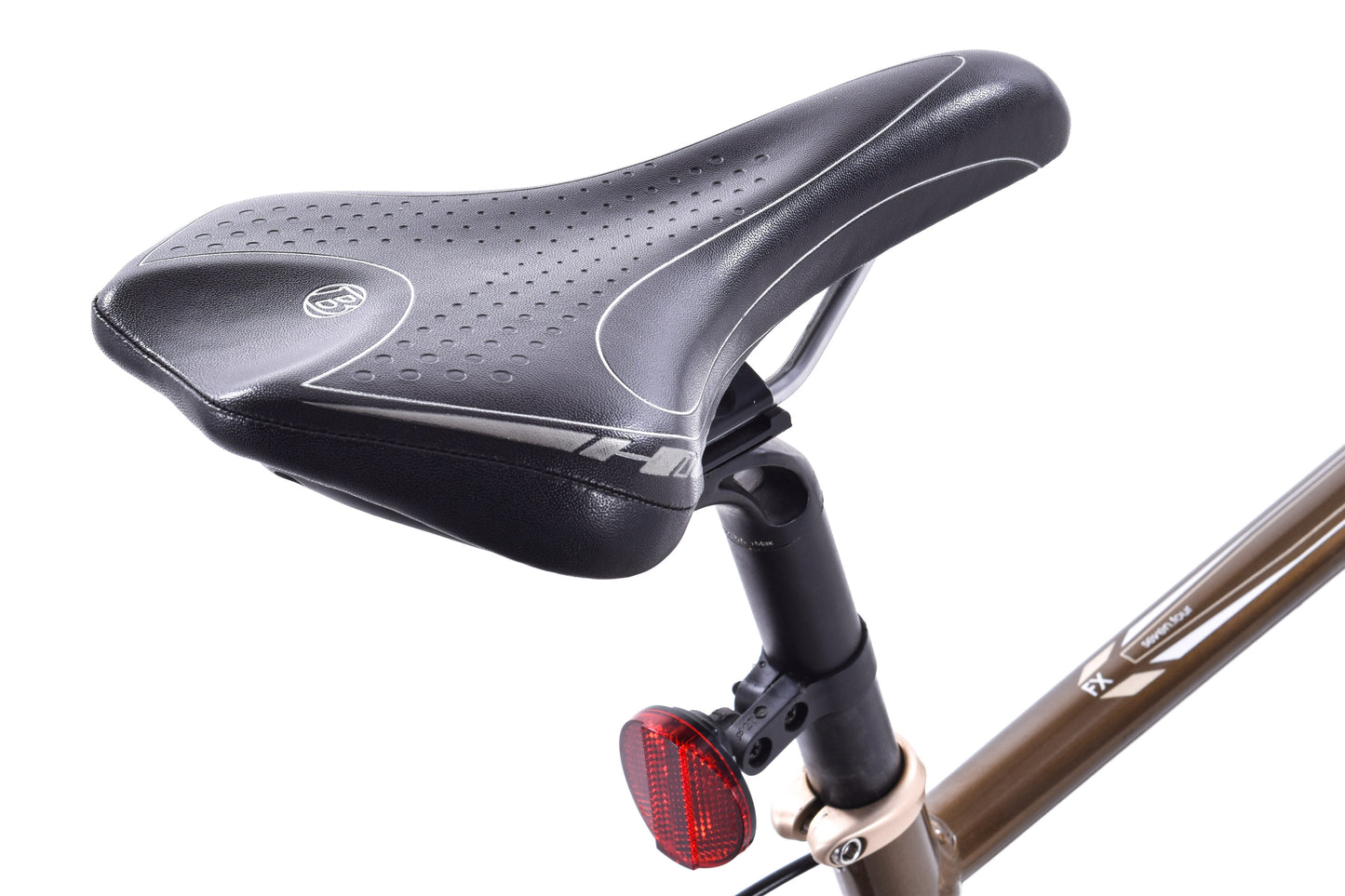 USED 2014 Trek FX 7.4 57cm Hybrid/Commuter/Flat Bar Road Bike 3x9 speed Aluminum Frame Carbon Fork Bronze