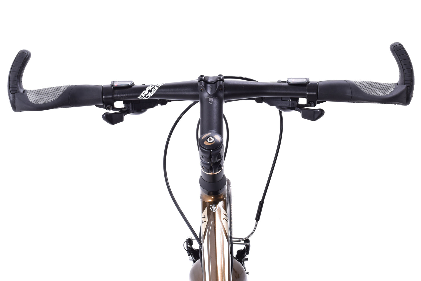 USED 2014 Trek FX 7.4 57cm Hybrid/Commuter/Flat Bar Road Bike 3x9 speed Aluminum Frame Carbon Fork Bronze