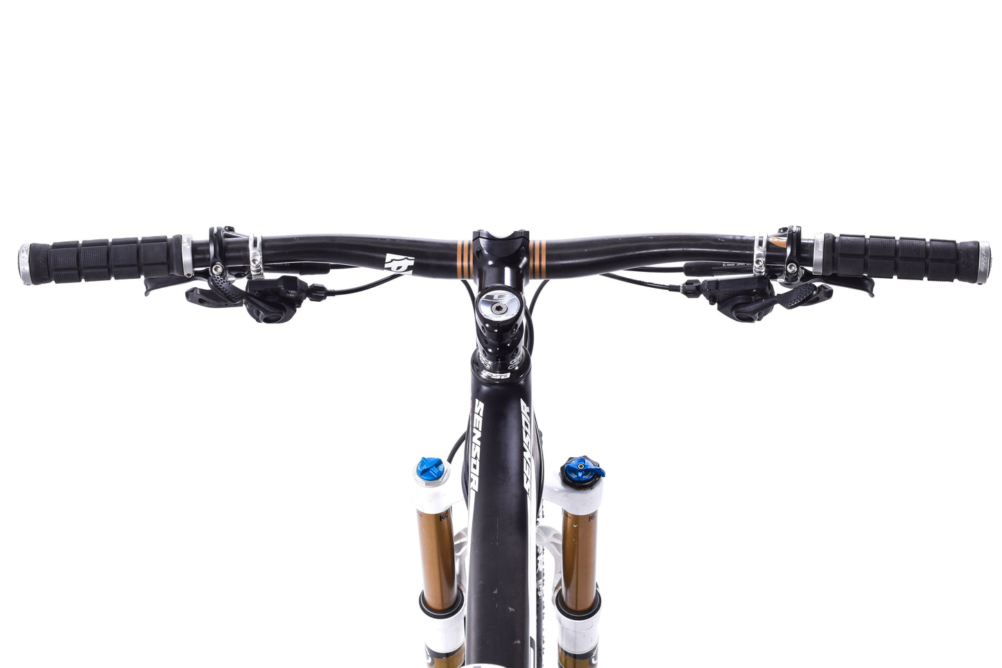 USED 2014 GT Sensor Team 27.5" Carbon Full Suspension Mountain Bike XL Shimano XTR 3x10 speed Fox Kashima