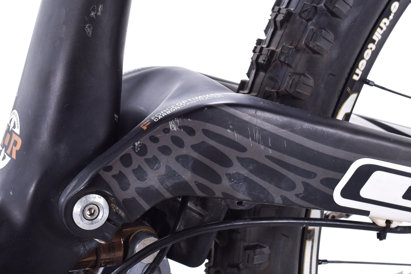 USED 2014 GT Sensor Team 27.5" Carbon Full Suspension Mountain Bike XL Shimano XTR 3x10 speed Fox Kashima