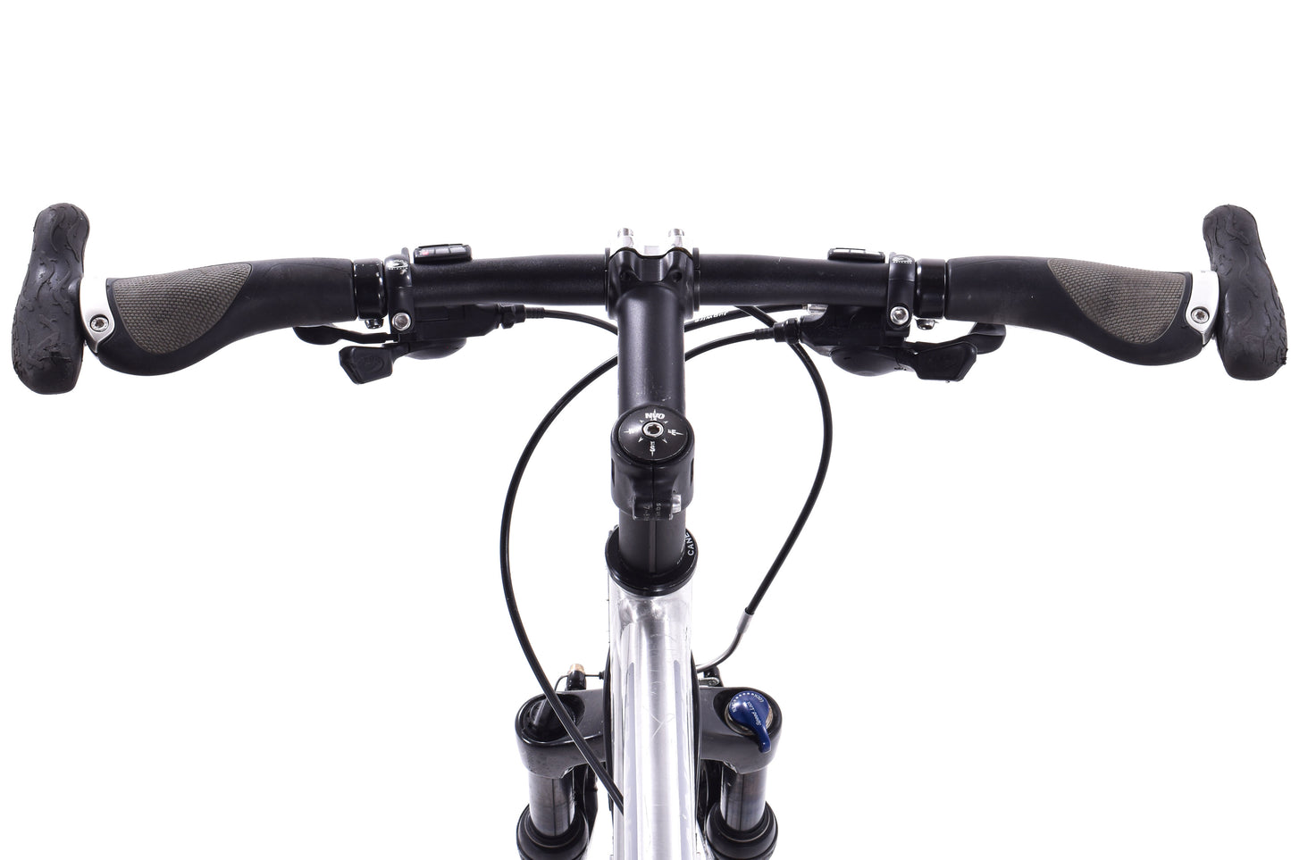 USED GT Transeo 1.0 XL Dual Sport Hybrid Bike Silver 3x9 speed