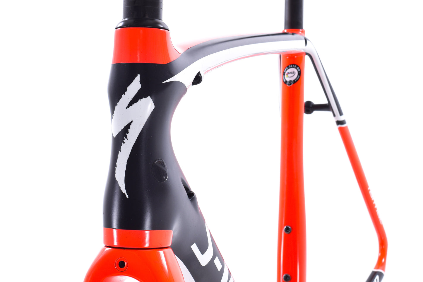 USED 2016 Specialized S-Works Tarmac SL5 Carbon Road Bike 58cm Rim Brake w/ Seatpost, Stem, Headset