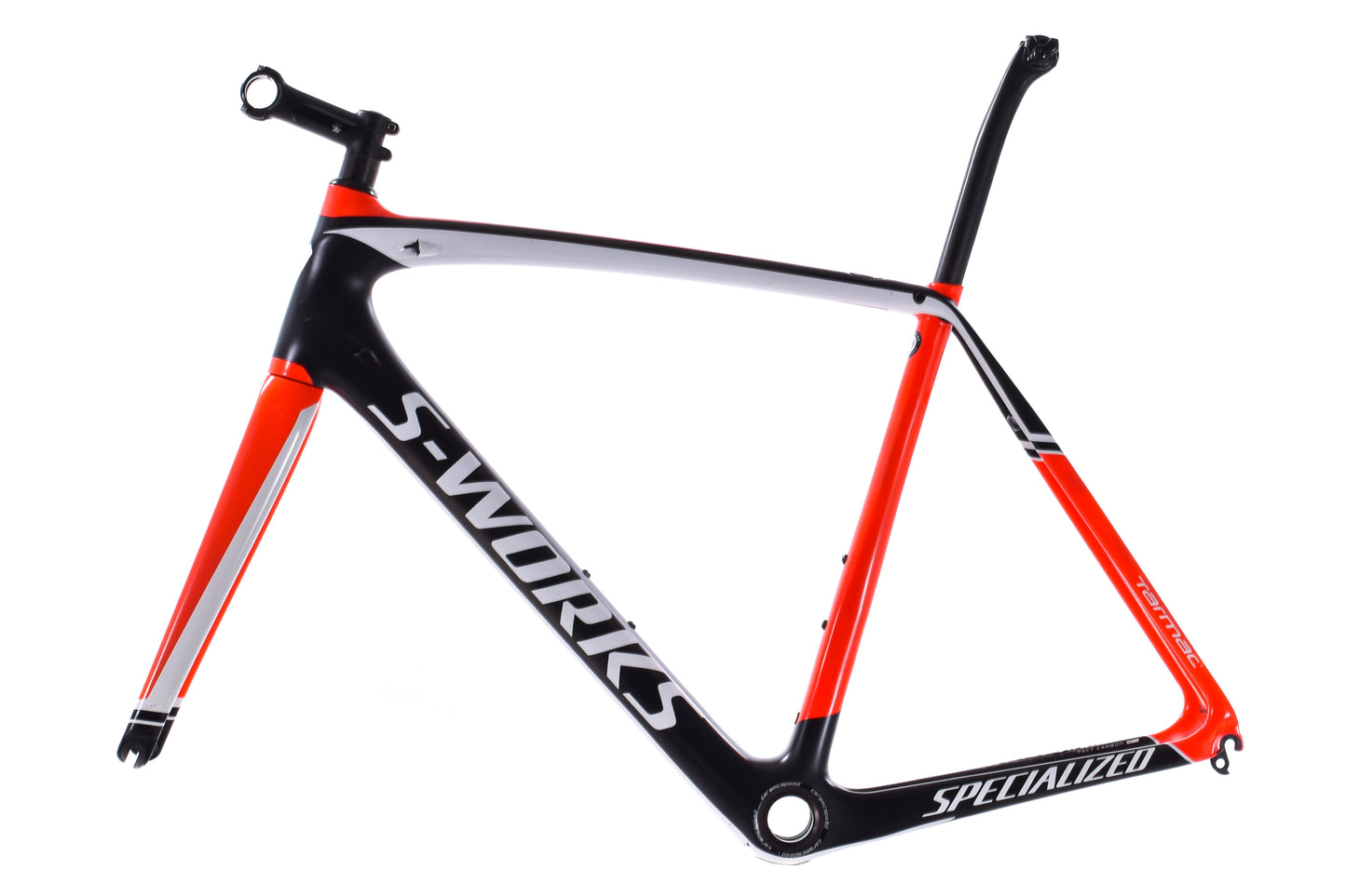 USED 2016 Specialized S-Works Tarmac SL5 Carbon Road Bike 58cm Rim Brake w/ Seatpost, Stem, Headset
