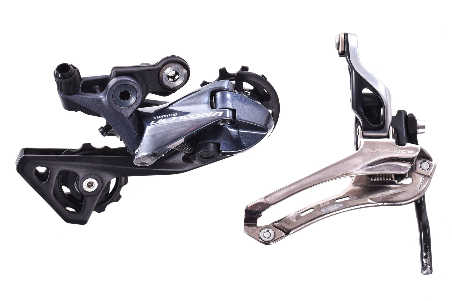USED Shimano Dura-Ace 9000/Ultegra R8000 Mechanical Rim Brake Groupset 2x11 speed Shifters, Brakes, Derailleurs