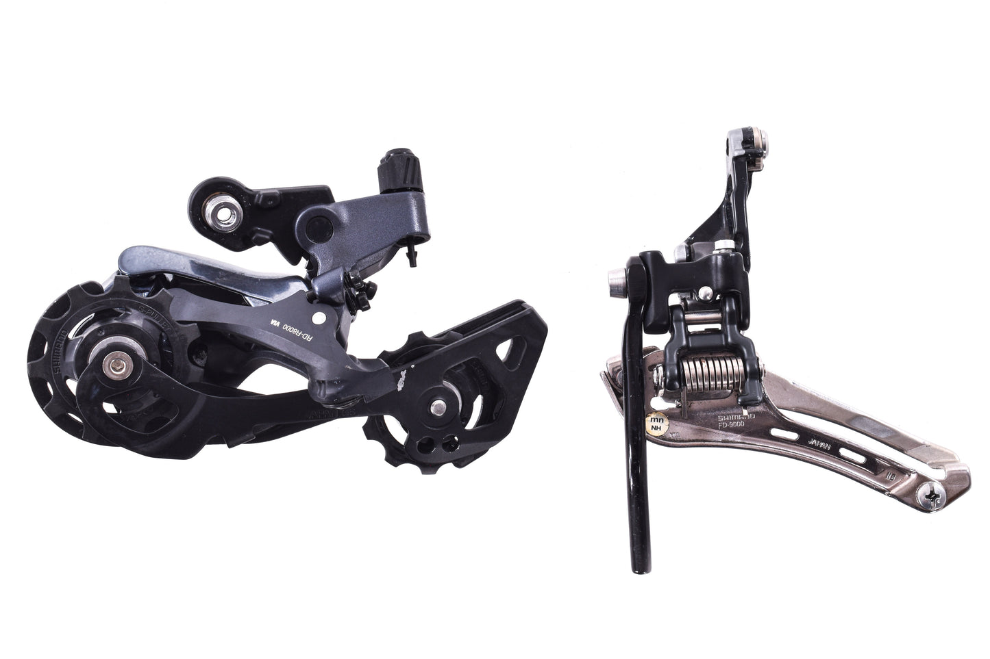 USED Shimano Dura-Ace 9000/Ultegra R8000 Mechanical Rim Brake Groupset 2x11 speed Shifters, Brakes, Derailleurs
