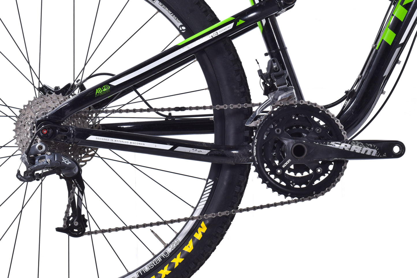 USED 2013 Trek Superfly 100 AL Full Suspension Mountain Bike 17.5" SRAM 3x10 Speed