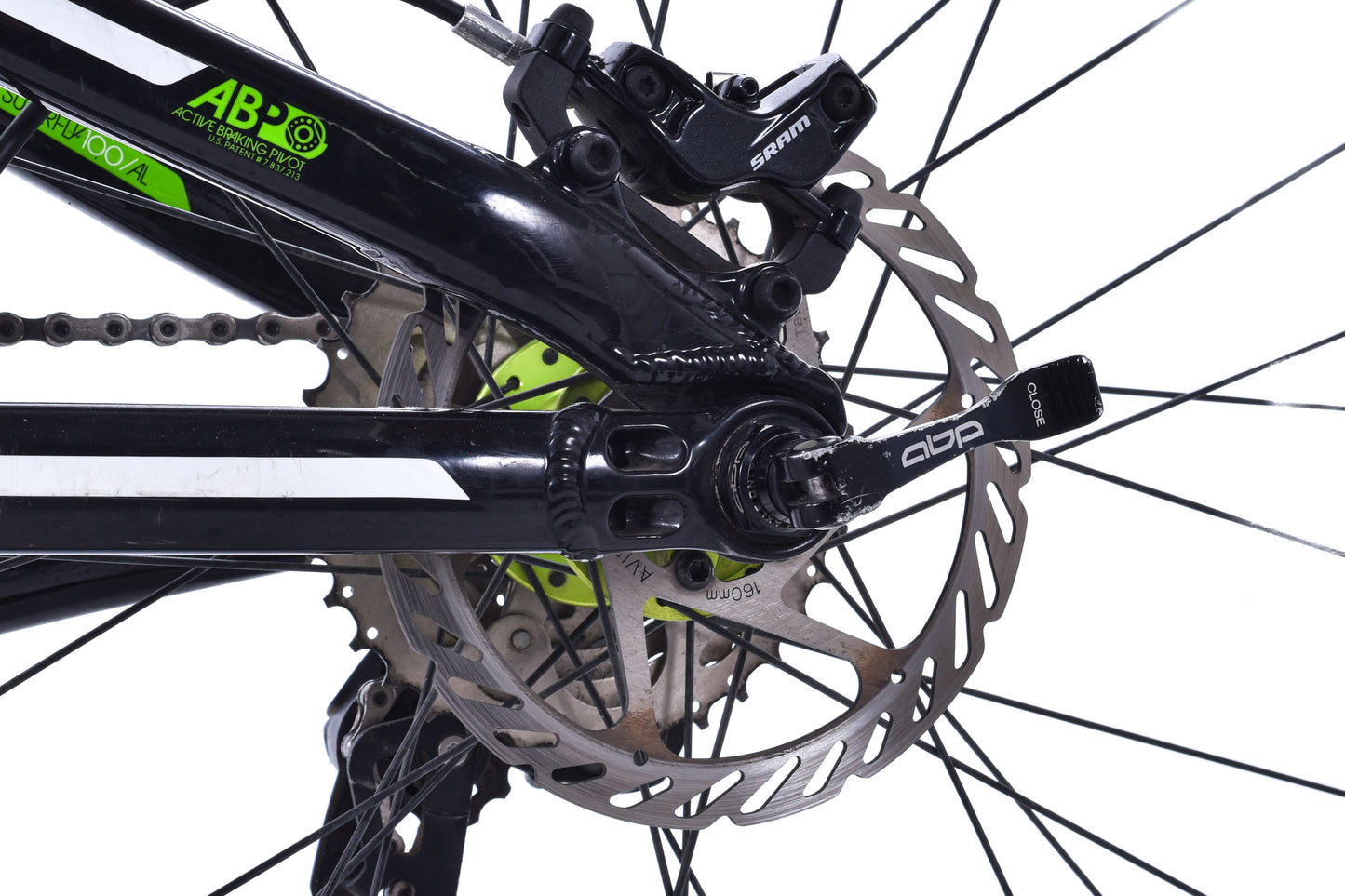 USED 2013 Trek Superfly 100 AL Full Suspension Mountain Bike 17.5" SRAM 3x10 Speed