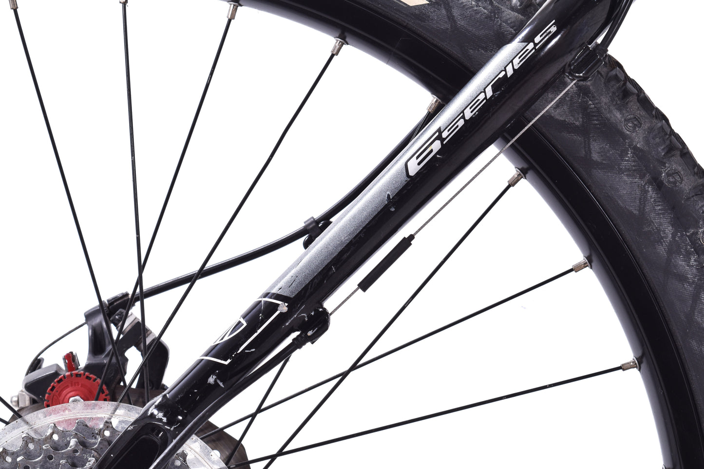 USED Trek 6000 Alloy Hardtail Mountain Bike 17.5" SRAM 3x9 Speed Disc Brakes 26" Wheels