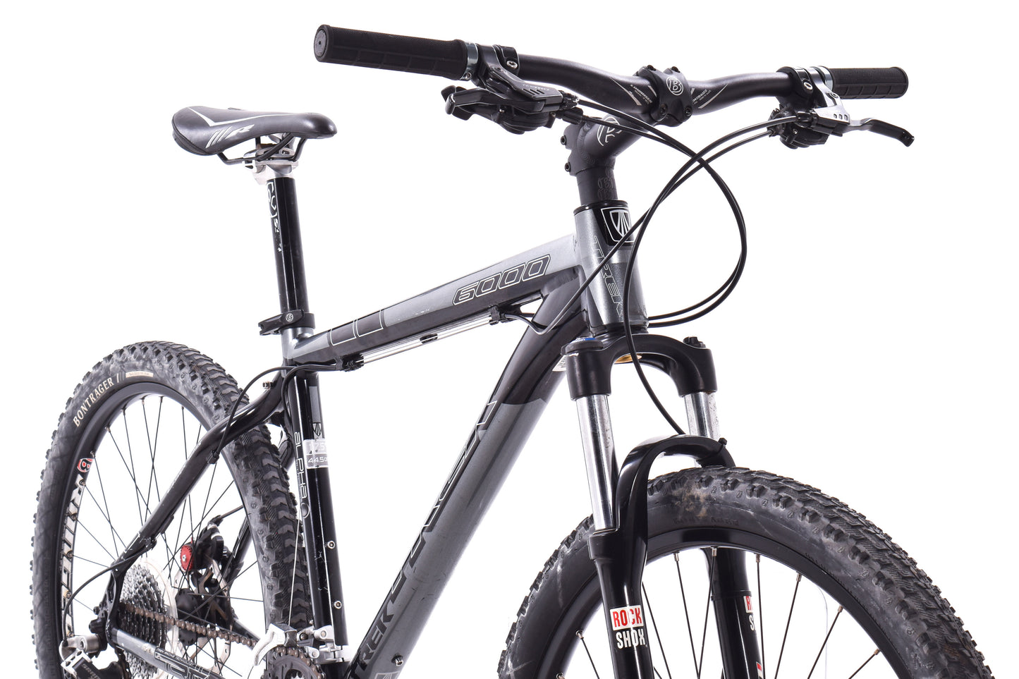 USED Trek 6000 Alloy Hardtail Mountain Bike 17.5" SRAM 3x9 Speed Disc Brakes 26" Wheels