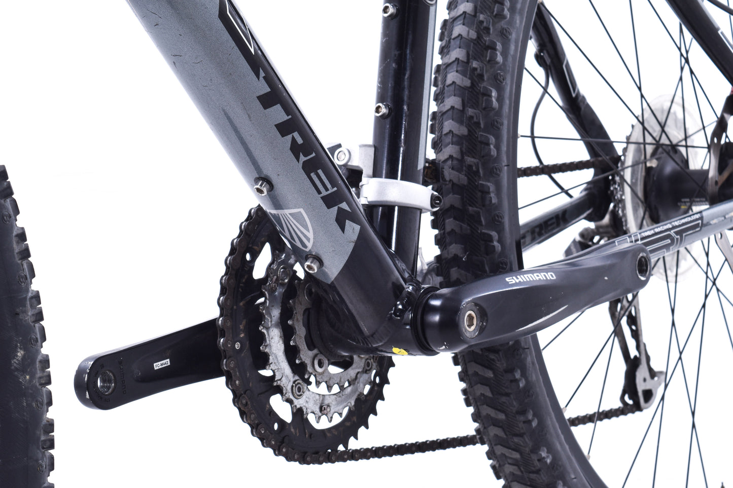 USED Trek 6000 Alloy Hardtail Mountain Bike 17.5" SRAM 3x9 Speed Disc Brakes 26" Wheels