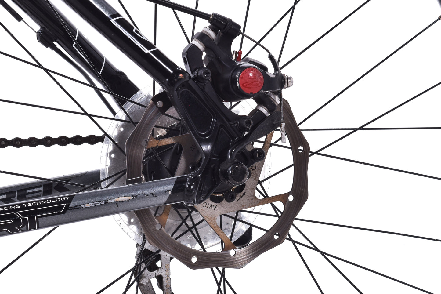 USED Trek 6000 Alloy Hardtail Mountain Bike 17.5" SRAM 3x9 Speed Disc Brakes 26" Wheels