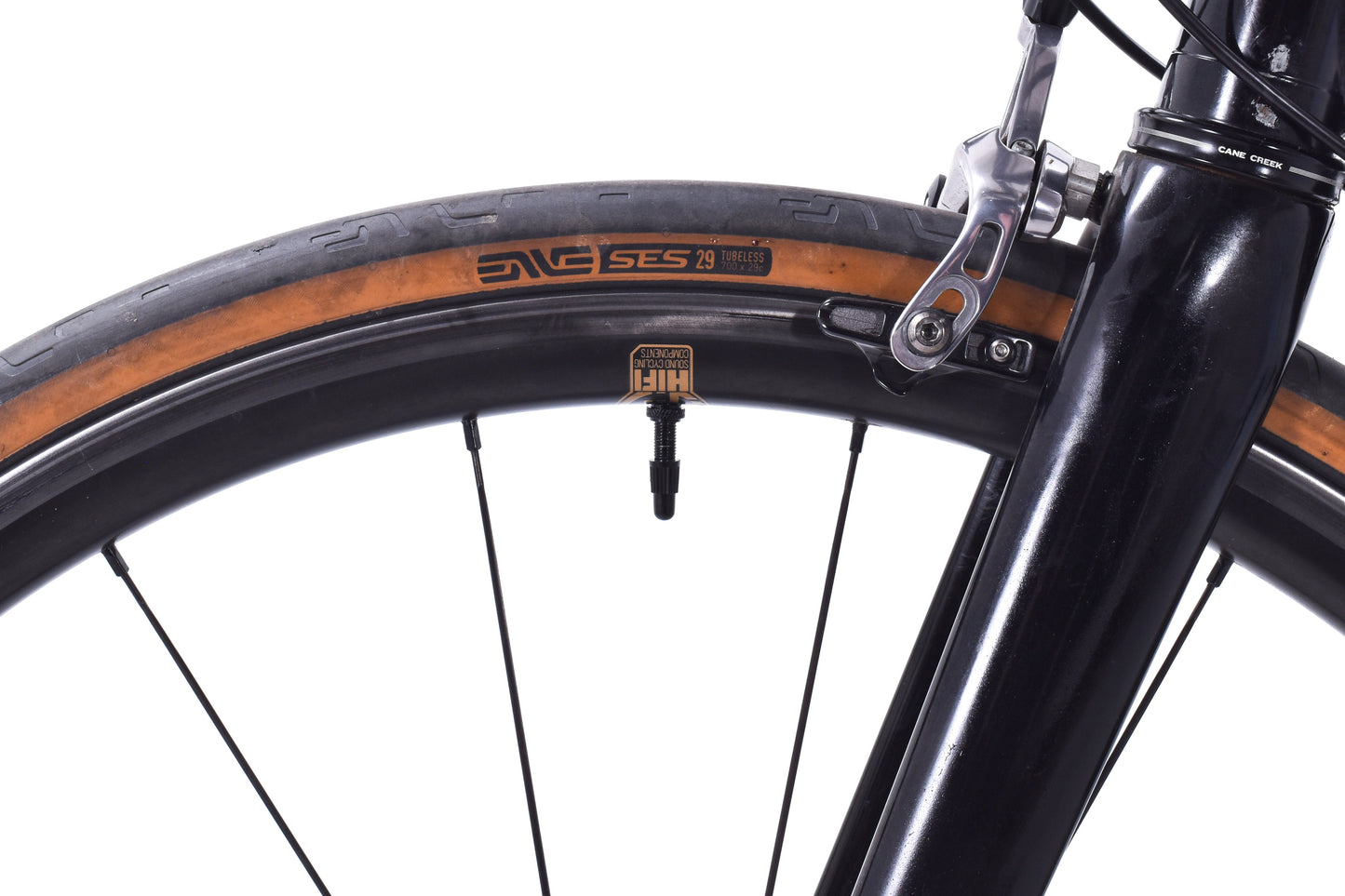 USED Stinner Gibraltar 54cm Custom Steel Road Bike w/ Carbon Wheels SRAM Red/Force 22 Rim Brake