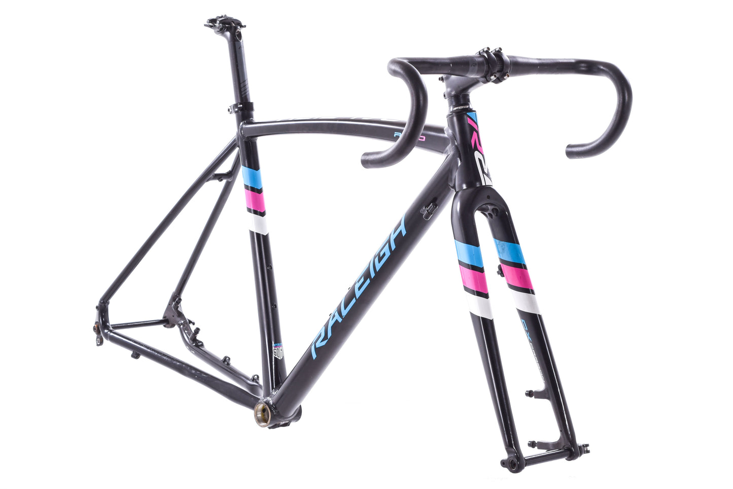 USED Raleigh RX 2.0 52cm Aluminum Cyclocross Frame w/ Carbon Fork Disc Brake