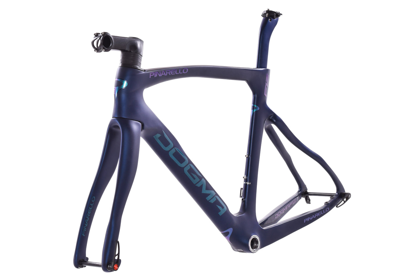 USED 2021 Pinarello Dogma F12 Disk 54cm Carbon Road Bike Frameset Blue