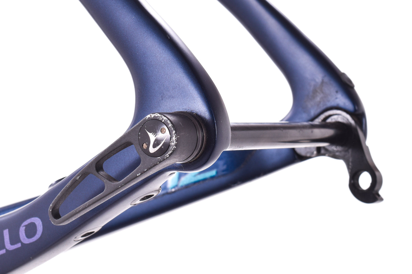USED 2021 Pinarello Dogma F12 Disk 54cm Carbon Road Bike Frameset Blue