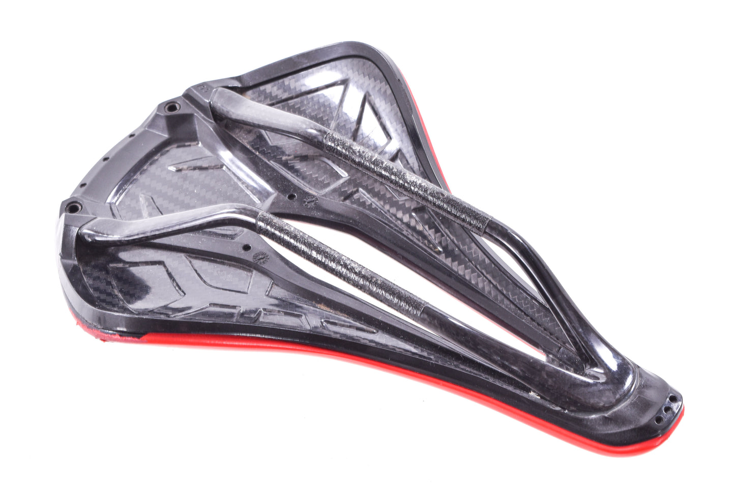 USED S-Works Power Saddle Fact Carbon Rail/Carbon Shell 155mm Red Specialized
