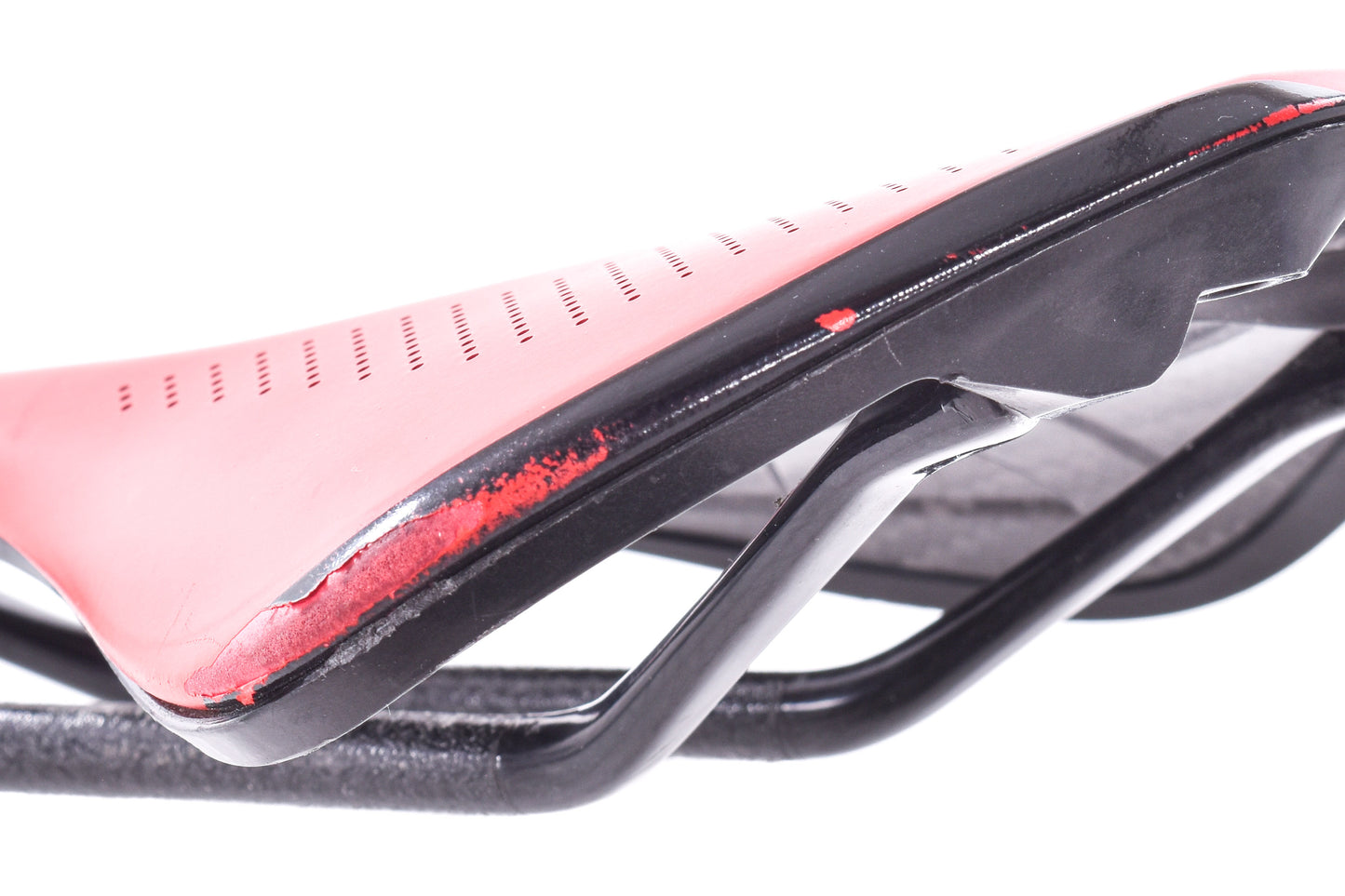 USED S-Works Power Saddle Fact Carbon Rail/Carbon Shell 155mm Red Specialized