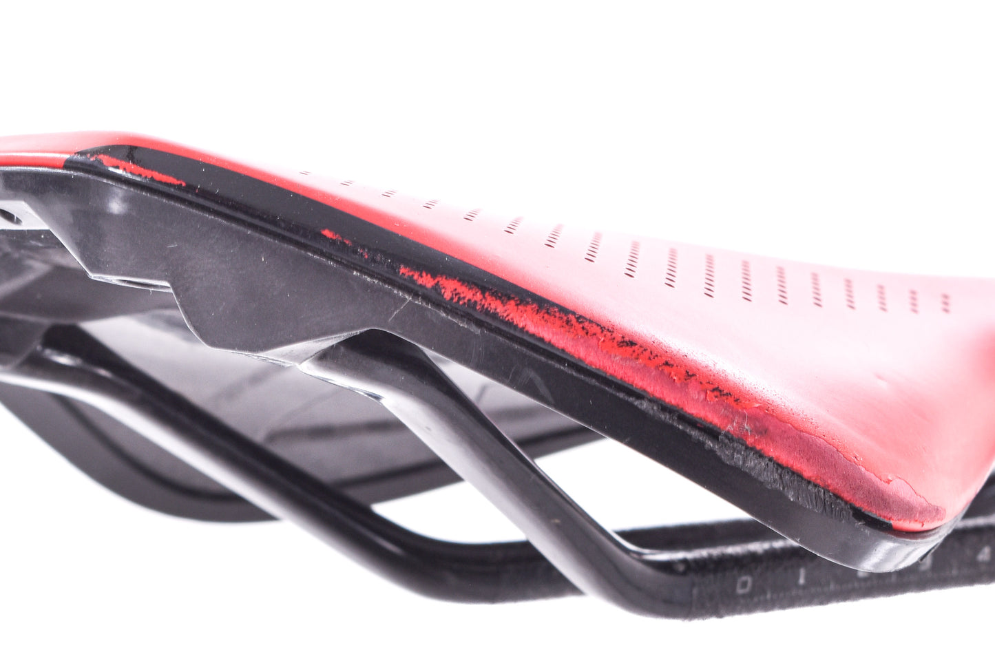 USED S-Works Power Saddle Fact Carbon Rail/Carbon Shell 155mm Red Specialized