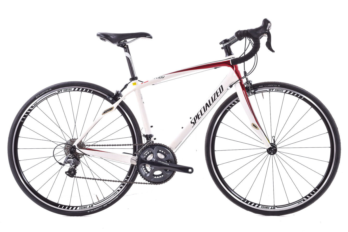 USED 2012 Specialized Ruby Comp C2 51cm Carbon Road Bike Shimano Ultegra 2x10 speed White Women's