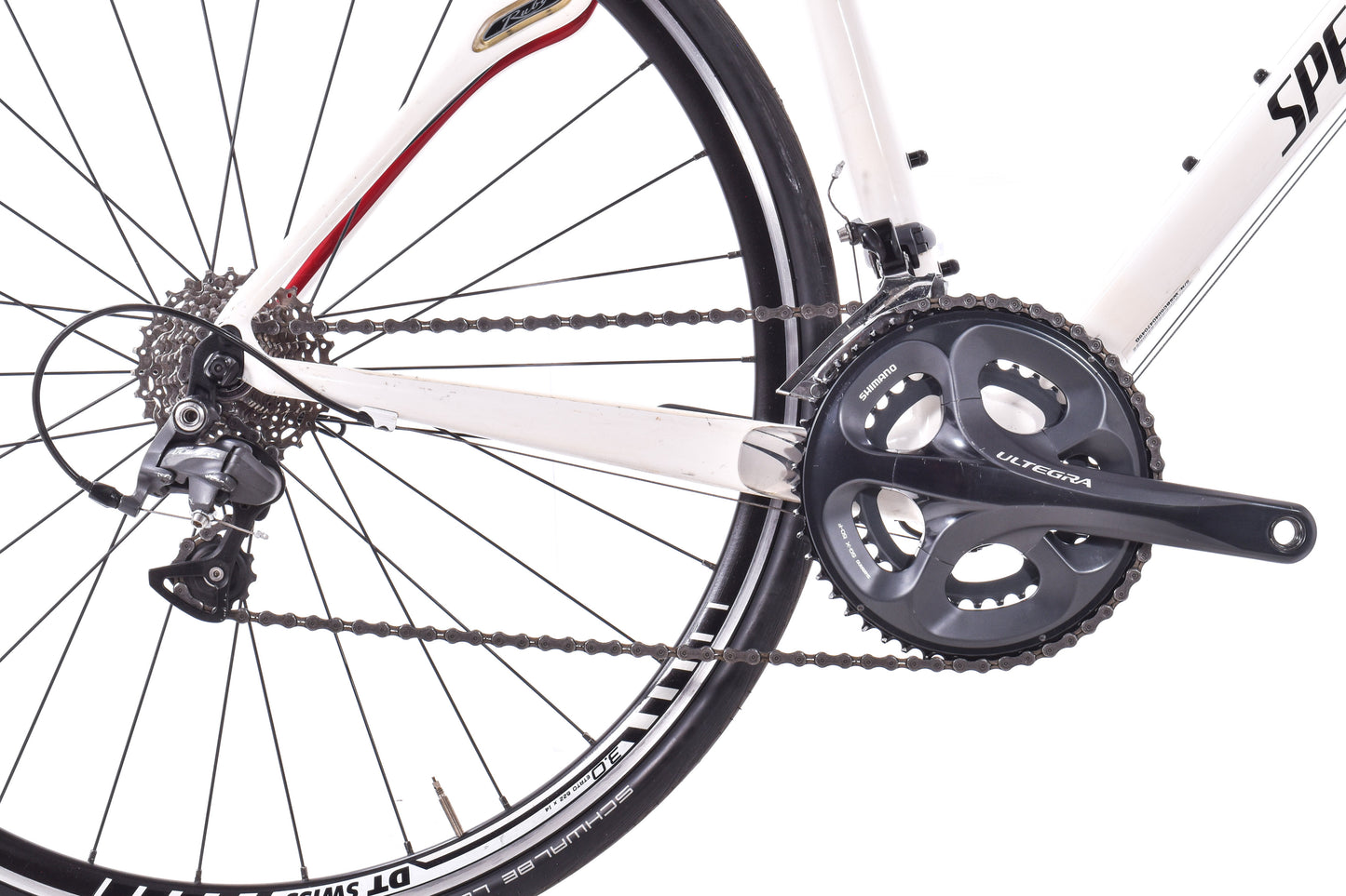USED 2012 Specialized Ruby Comp C2 51cm Carbon Road Bike Shimano Ultegra 2x10 speed White Women's