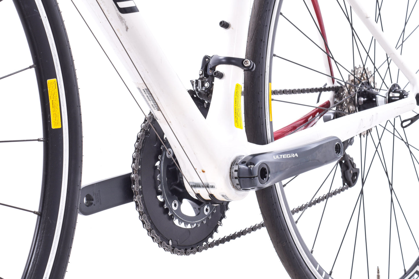 USED 2012 Specialized Ruby Comp C2 51cm Carbon Road Bike Shimano Ultegra 2x10 speed White Women's