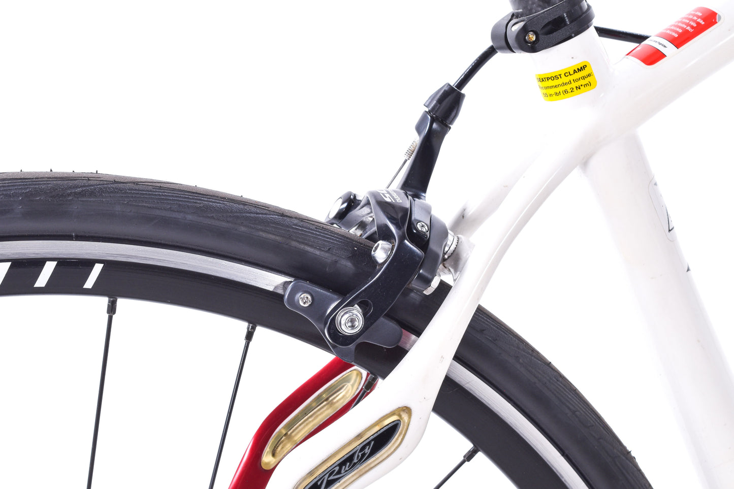 USED 2012 Specialized Ruby Comp C2 51cm Carbon Road Bike Shimano Ultegra 2x10 speed White Women's