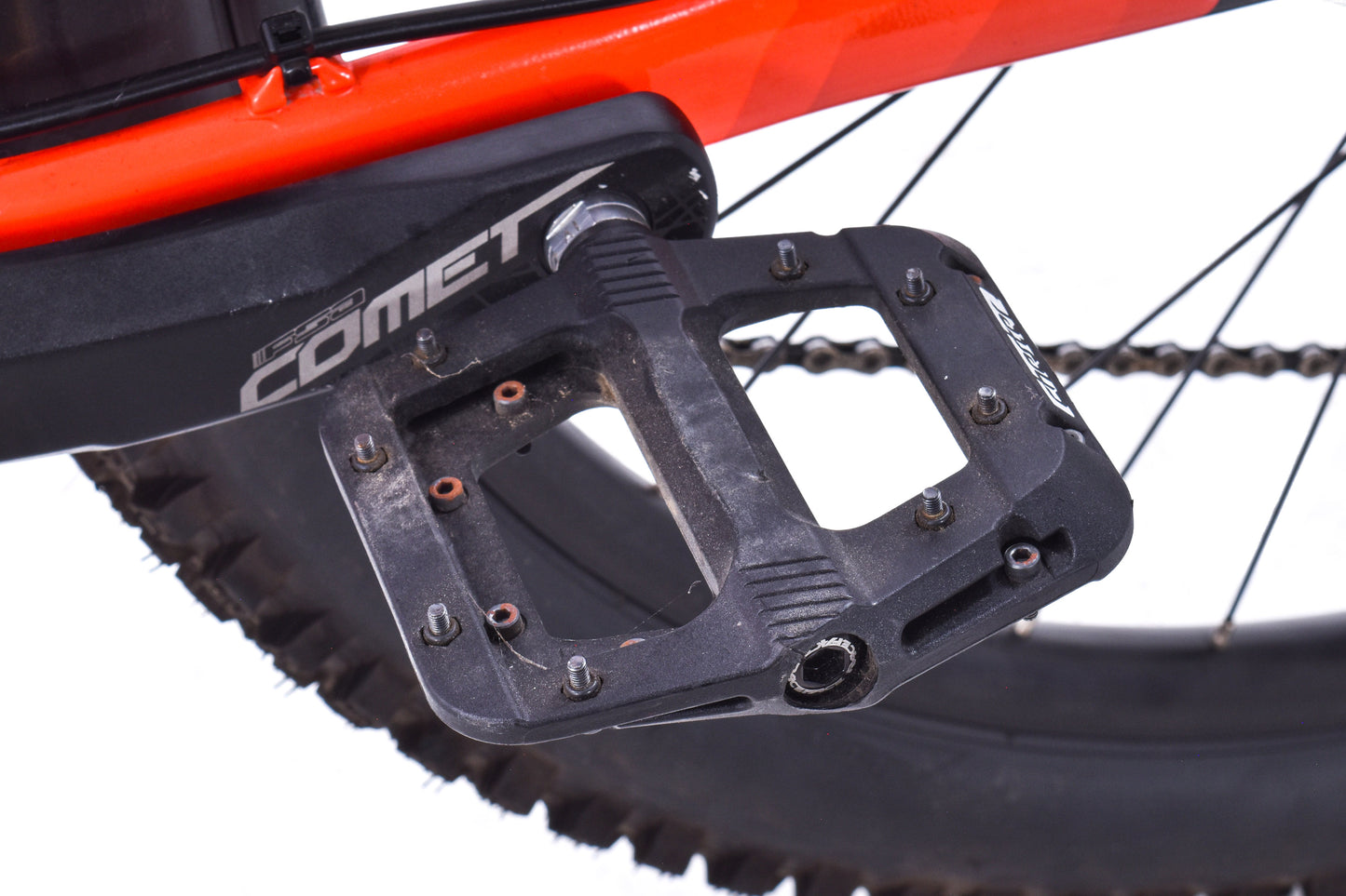 USED Marin San Quentin 3 Hardtail Mountain Bike Medium 27.5" Shimano Deore 1x12 speed Red/Orange