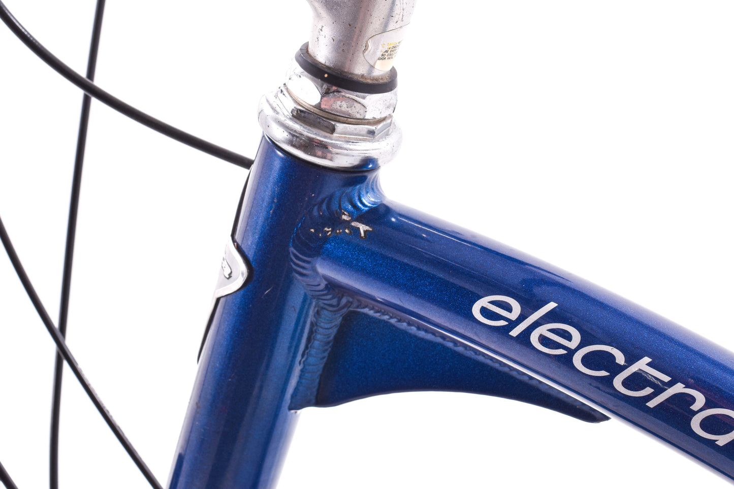 USED Electra Townie 21D Step Over Beach Cruiser Aluminum Frame w/ Front Suspension Dark Blue