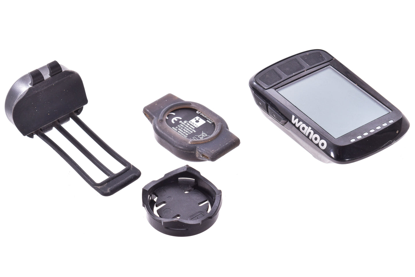 USED Wahoo ELEMNT BOLT Cycling Computer w/ Cadence Censor and Mount V1 WFCC3