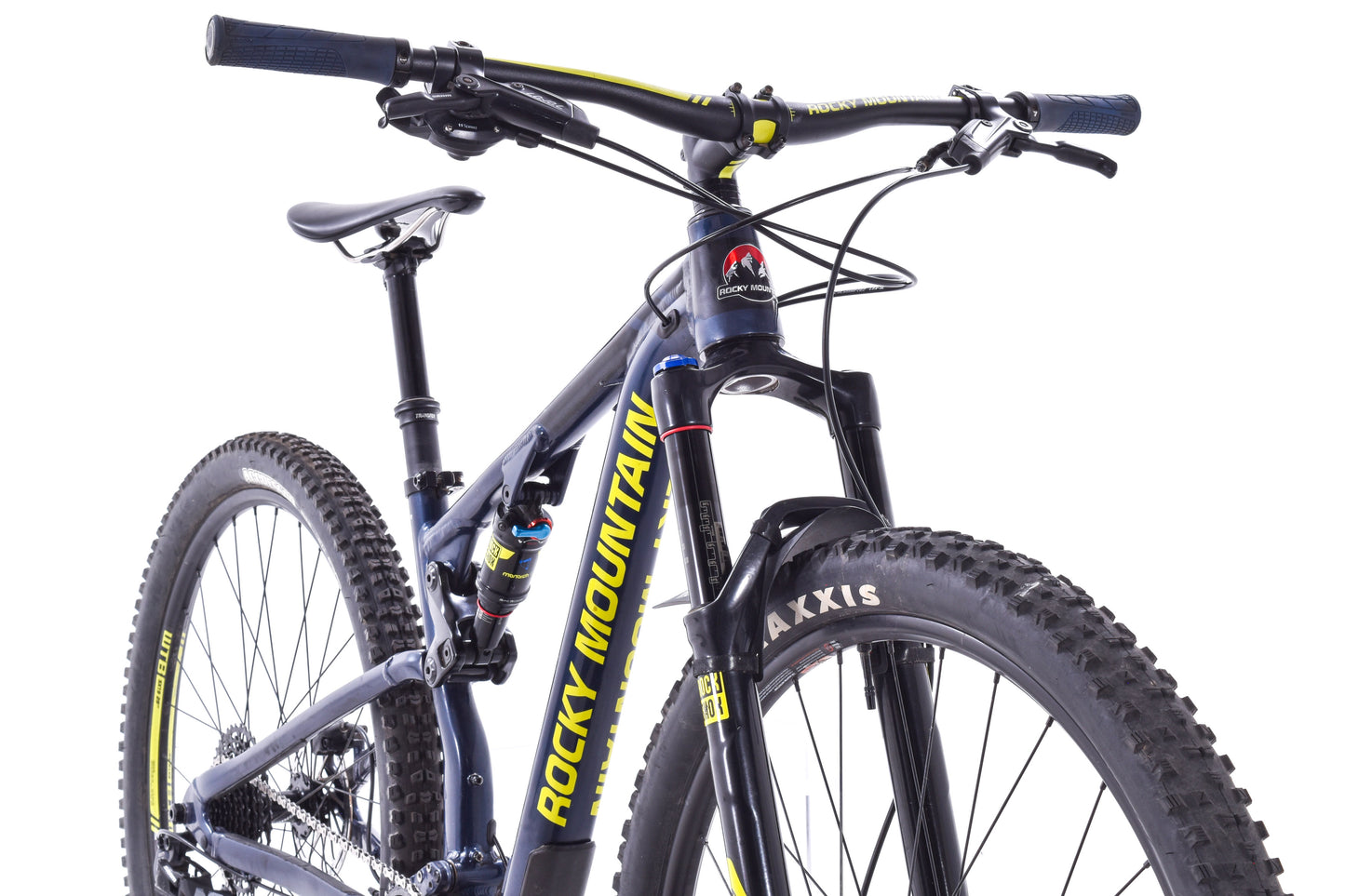 USED 2018 Rocky Mountain Element 30 Small Alloy Full Suspension 29" Mountain Bike SRAM NX 1x11