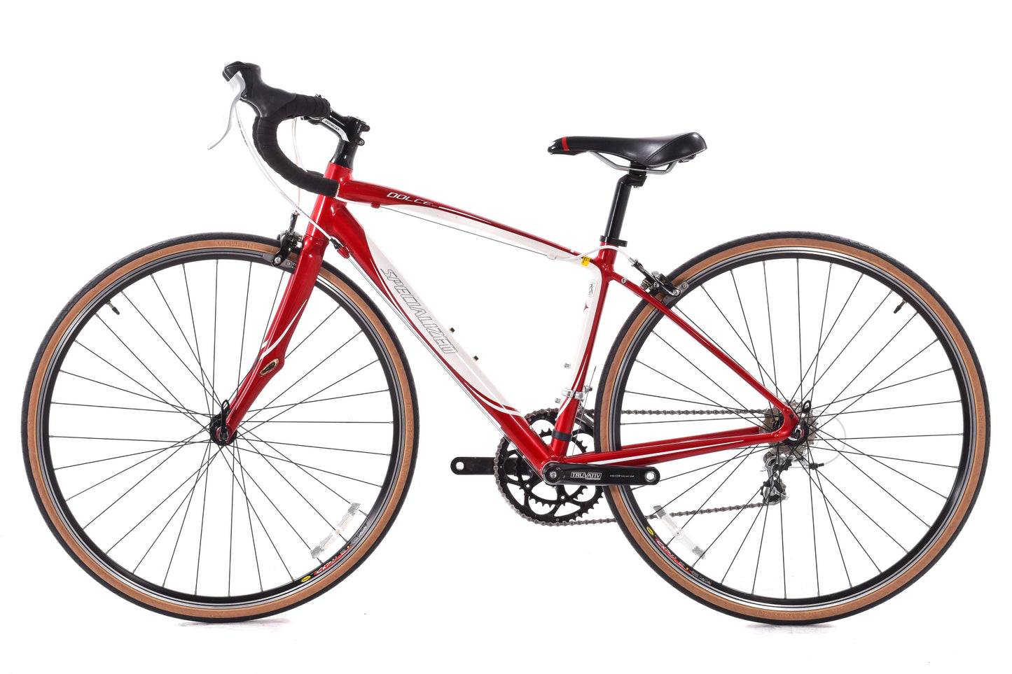 USED Specialized Dolce Sport 48cm Women's Alloy Road Bike Red/White Shimano Sora 2x9