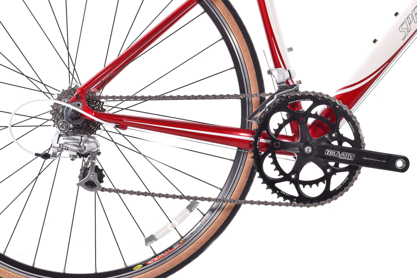 USED Specialized Dolce Sport 48cm Women's Alloy Road Bike Red/White Shimano Sora 2x9