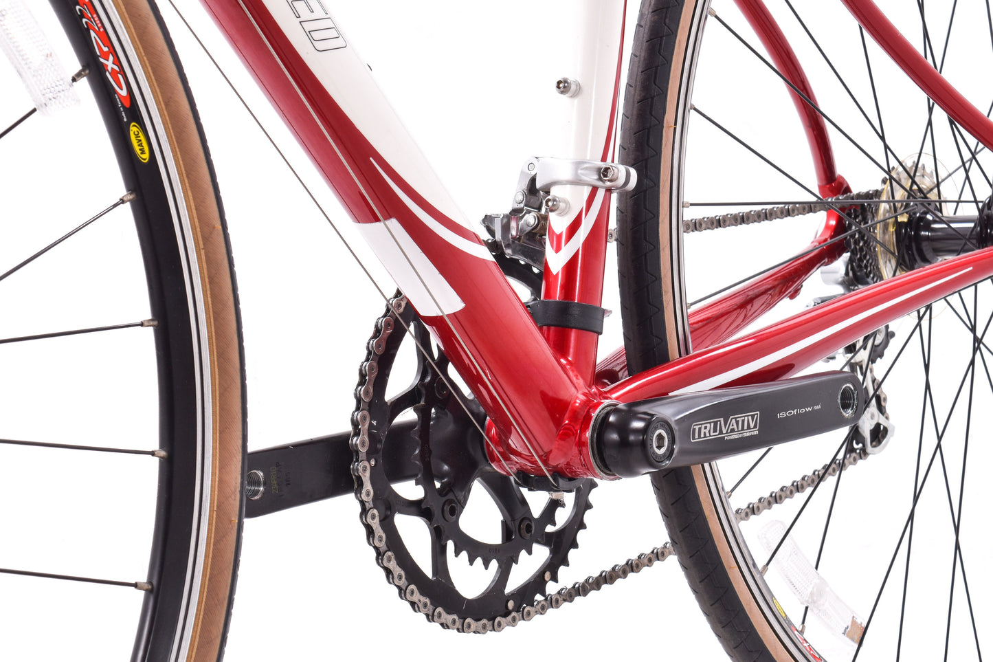 USED Specialized Dolce Sport 48cm Women's Alloy Road Bike Red/White Shimano Sora 2x9